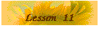 Lesson 11